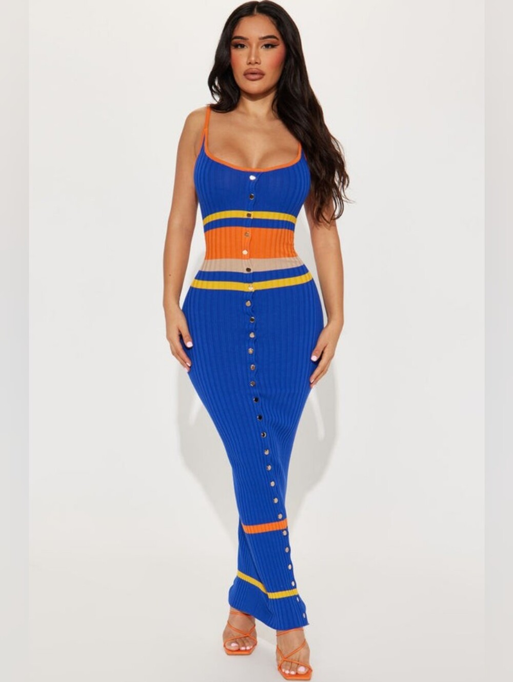 NEW! Fashion Nova Ribbed Maxi Dress